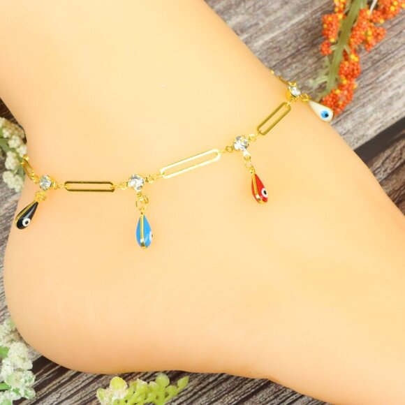 "Elegant Handmade Anklet – Delicate Jewelry for Women, MAR091478 - Picture 8 of 10